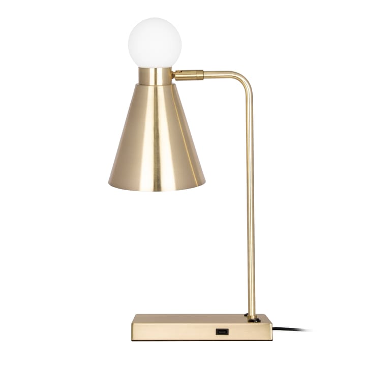 Ludo bordslampa, Borstad mässing Globen Lighting