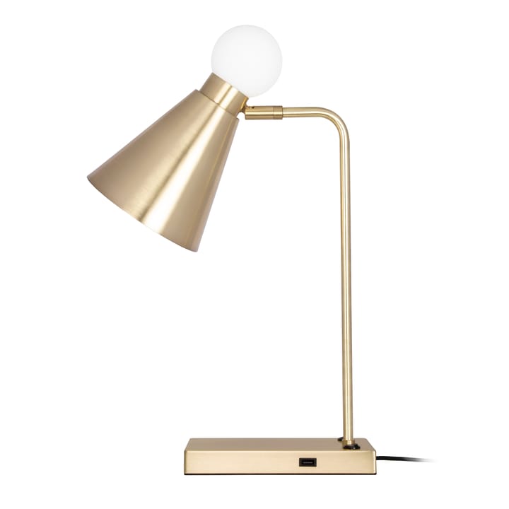 Ludo bordslampa, Borstad mässing Globen Lighting