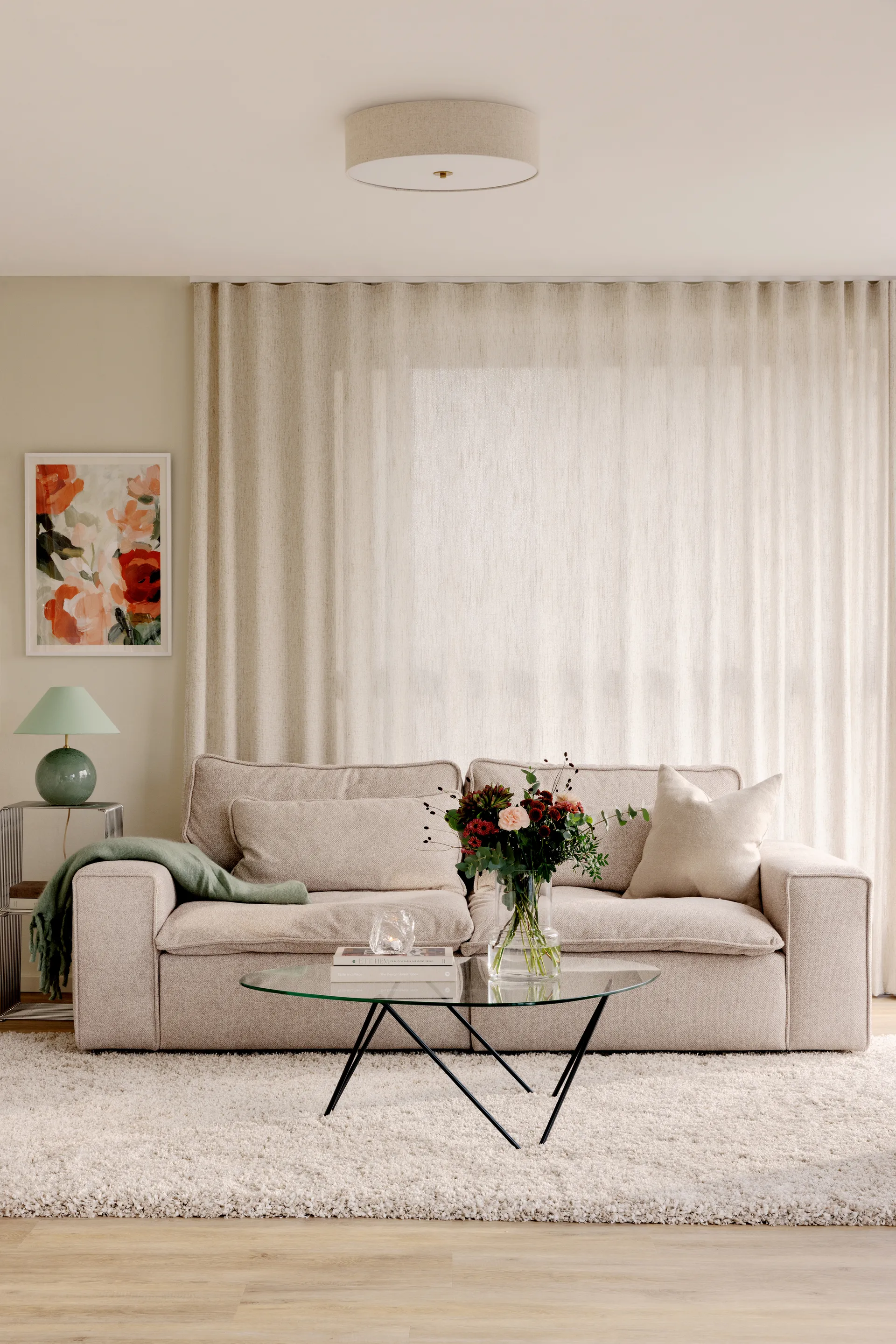 Noah 35 plafond, Beige Globen Lighting