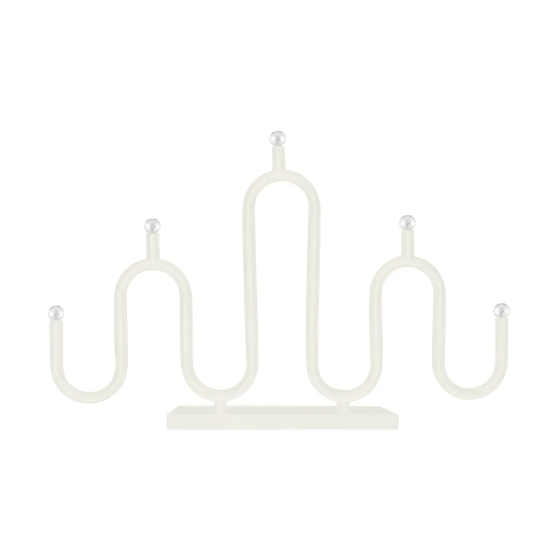 Noel 5 adventsljusstake, Elfenbensvit Globen Lighting