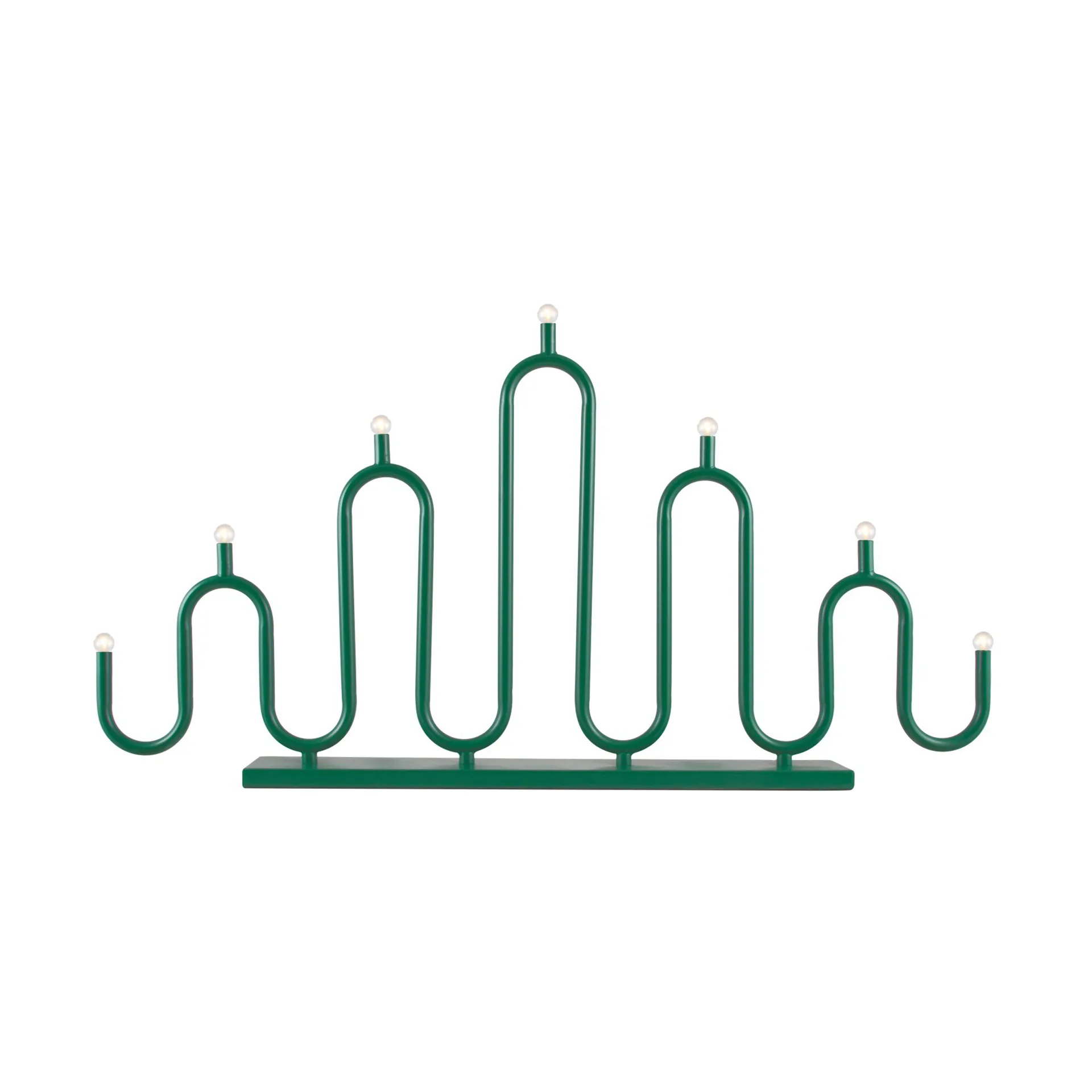 Noel 7 adventsljusstake, Grön Globen Lighting