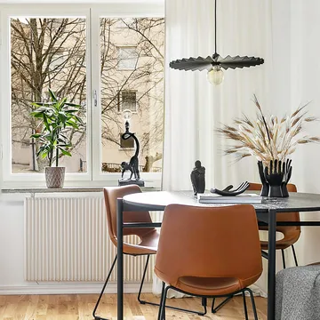 Omega pendel 50 cm - Svart - Globen Lighting