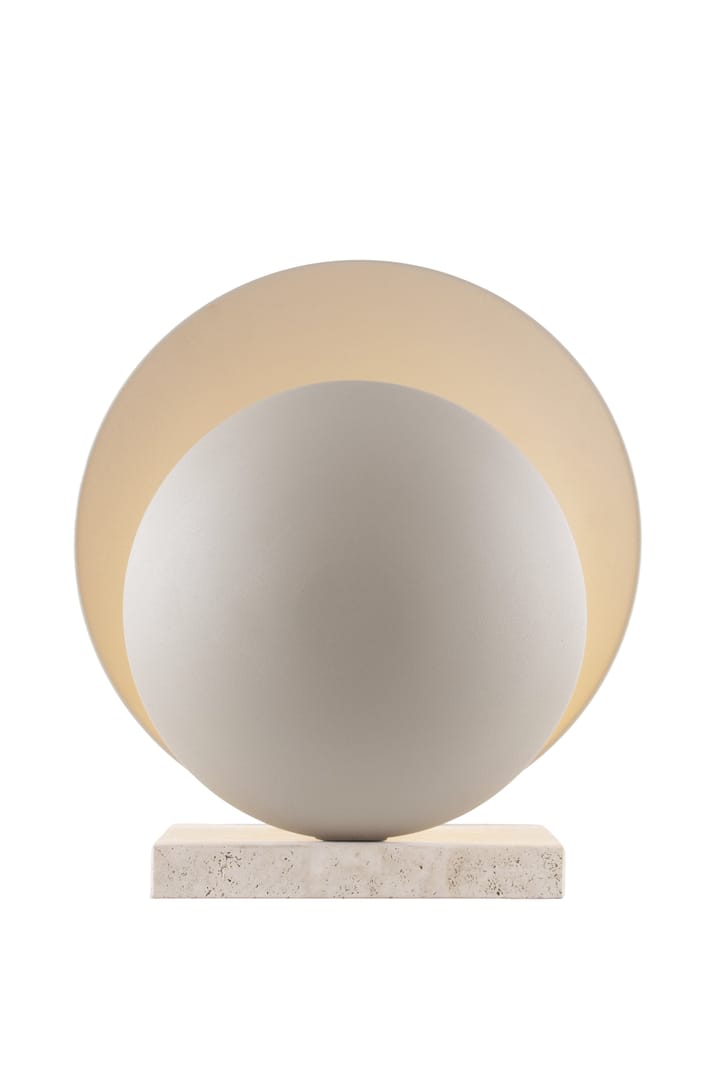 Orbit bordslampa - Beige-travertin - Globen Lighting