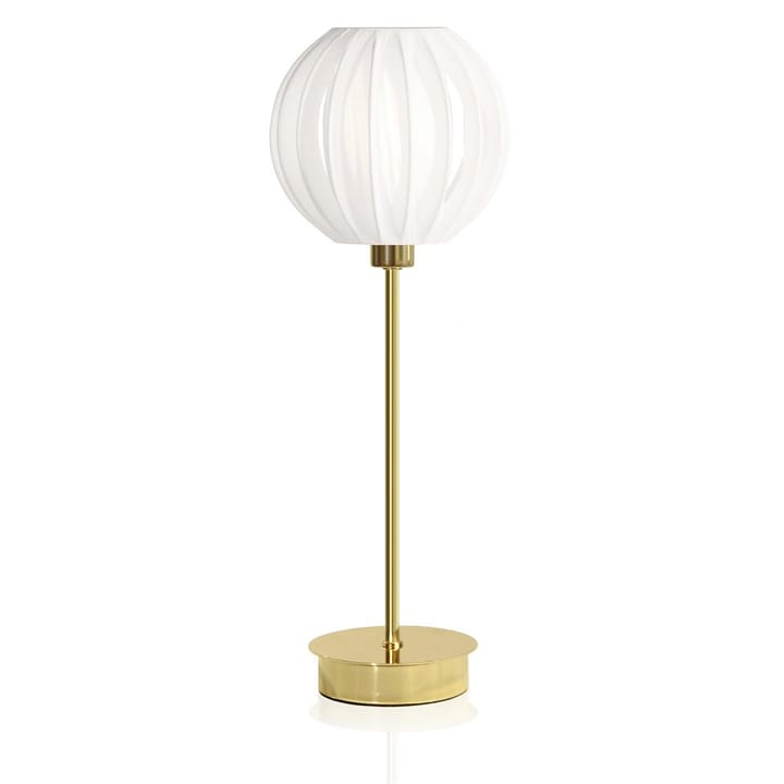Plastband bordslampa - mässing - Globen Lighting