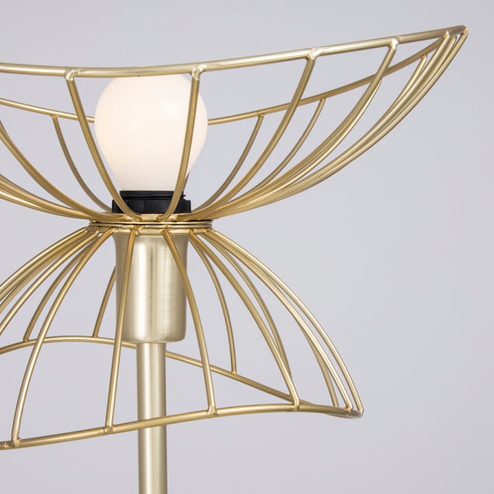 Ray bordslampa, Borstad mässing Globen Lighting