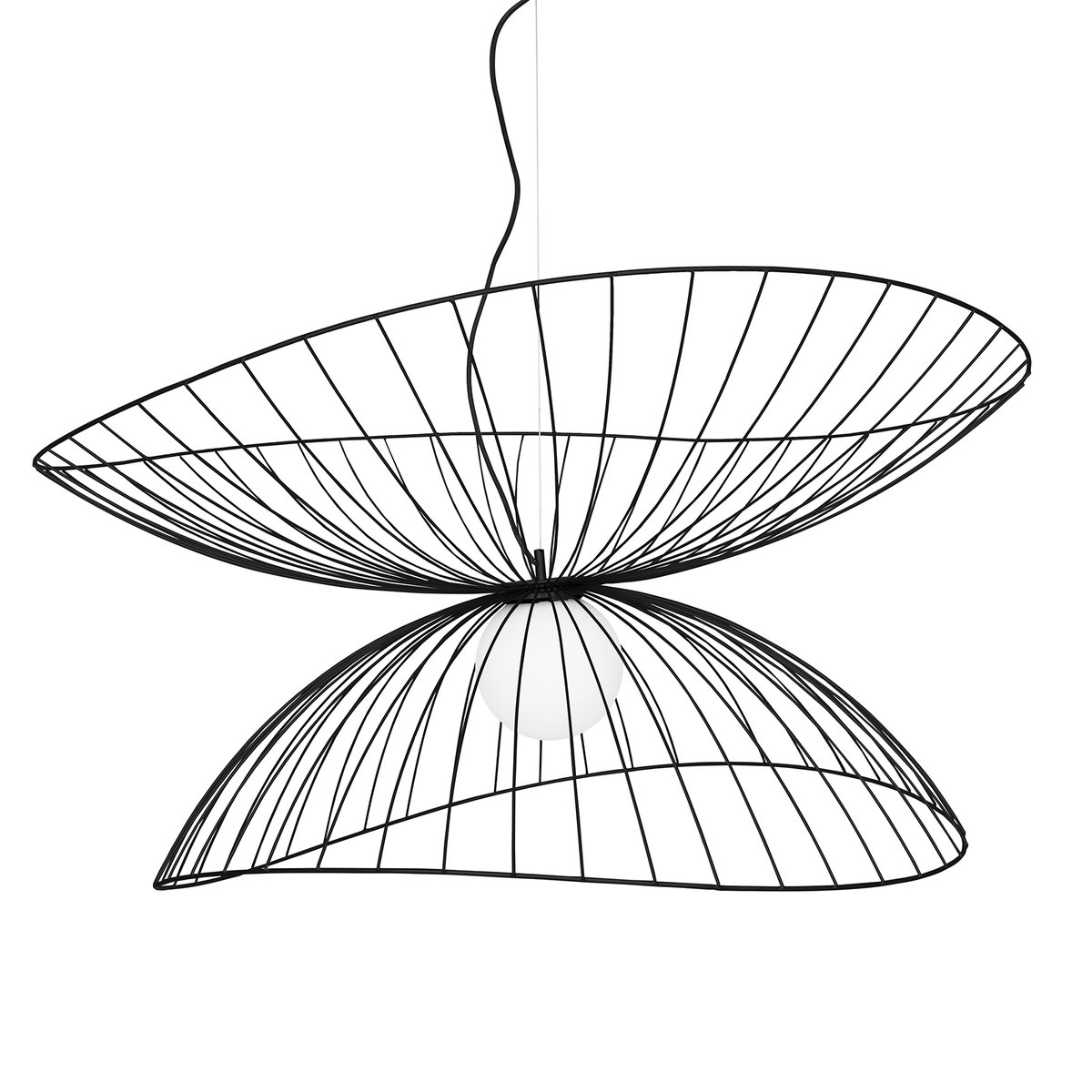 Globen Lighting Ray taklampa 115 cm Svart | Skandinavisk Design | Taklampor & Pendlar | Svart