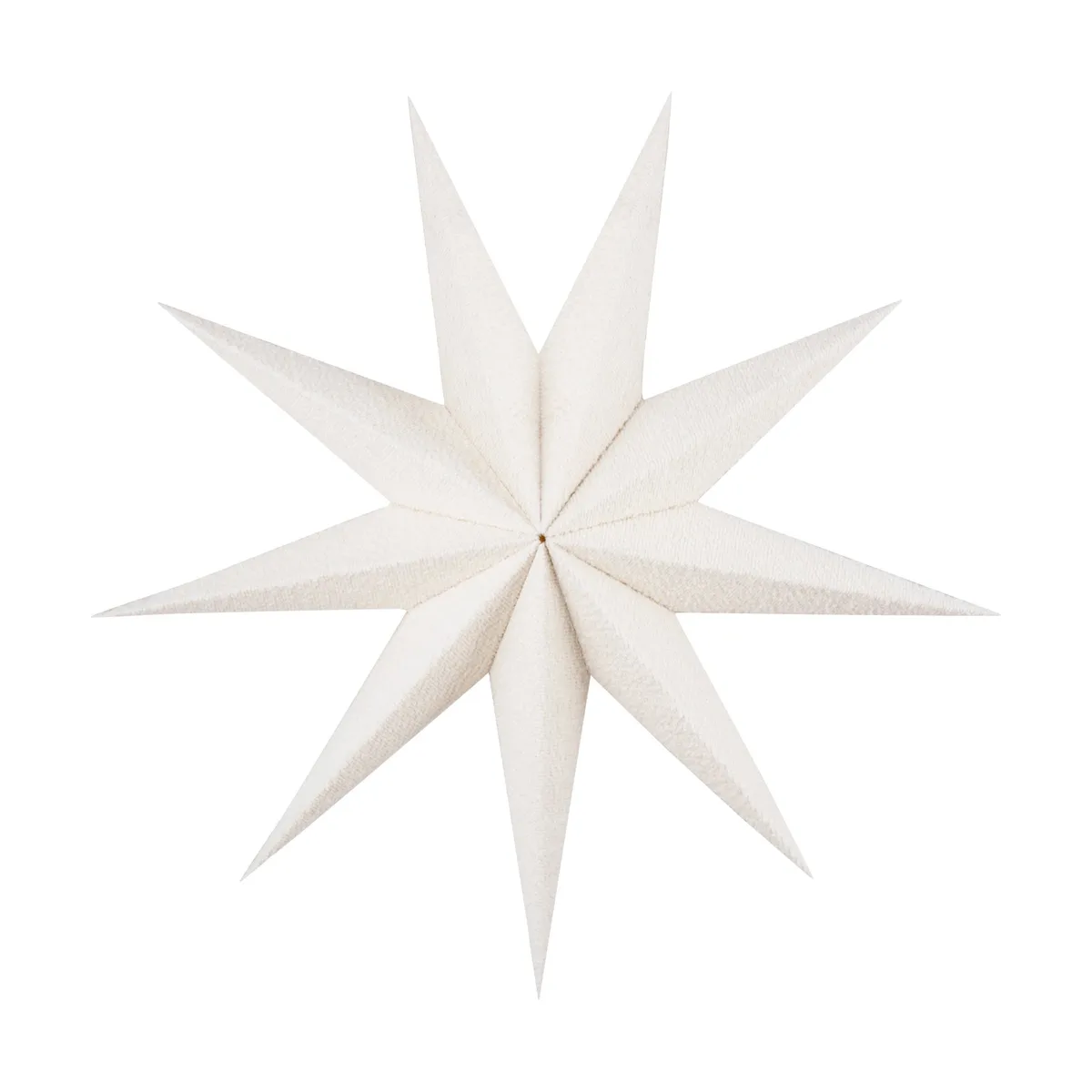 Globen Lighting Stella Bouclé 75 julstjärna Vit
