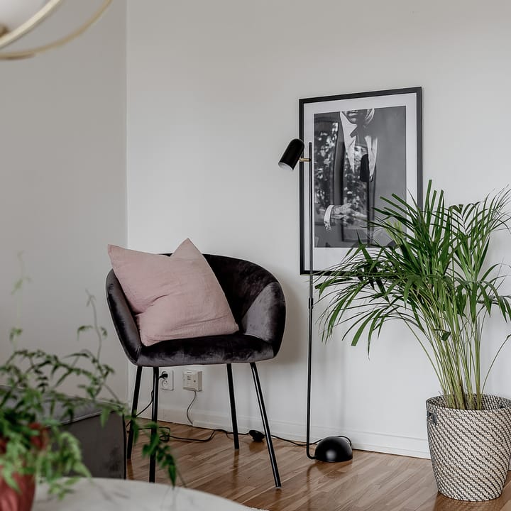 Swan golvlampa, Svart Globen Lighting