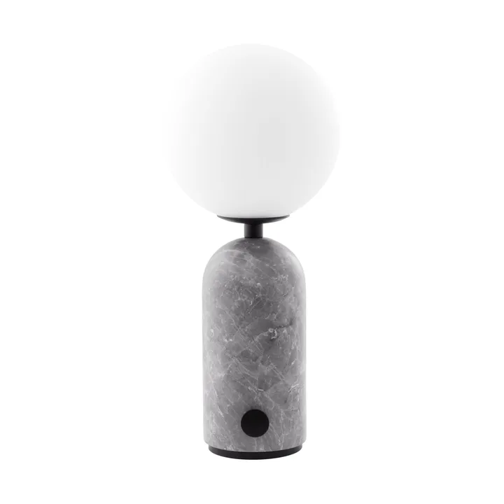 Torrano bordslampa portabel - Grå marmor, 27,5 cm - Globen Lighting
