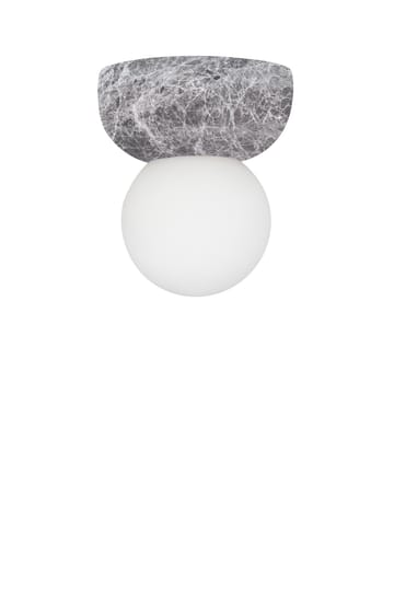 Torrano vägglampa/plafond 13 cm - Grå - Globen Lighting