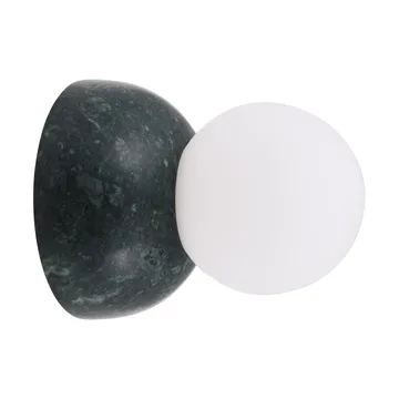 Torrano vägglampa/plafond 13 cm - Mörkgrön marmor - Globen Lighting