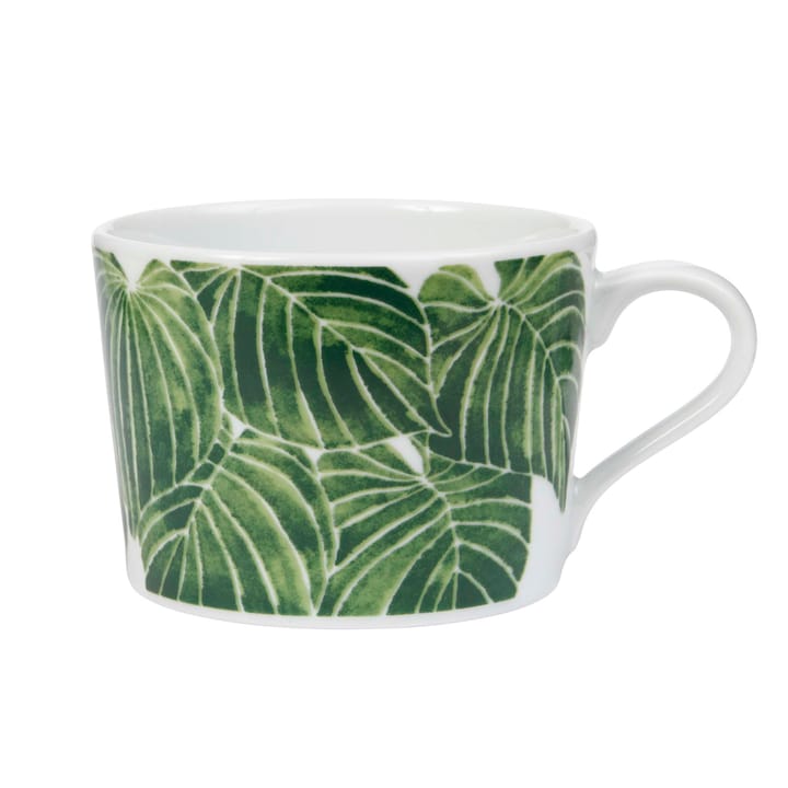 Botanica kopp med öra grön - Funkia - Götefors Porslin