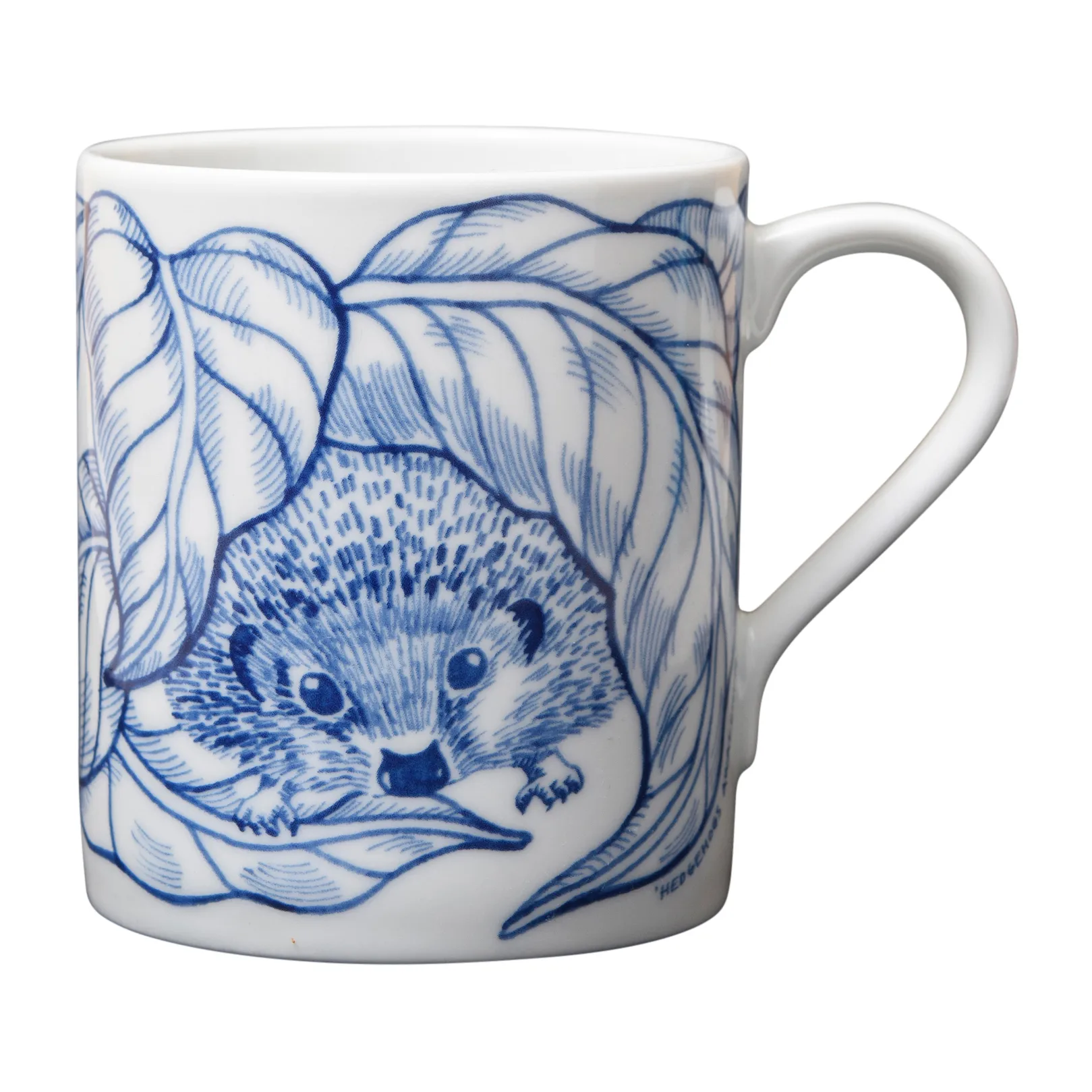 Hedgehogs awakening mugg 35 cl, Blå Götefors Porslin