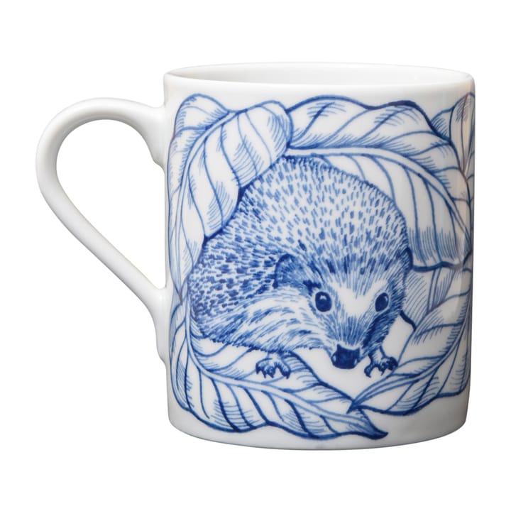 Hedgehogs awakening mugg 35 cl, Blå Götefors Porslin