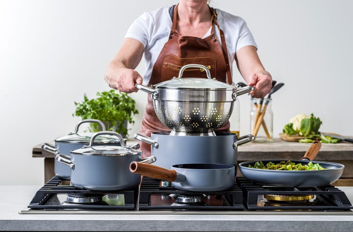 Mayflower Pro gryt- och stekpanneset, 13 delar GreenPan