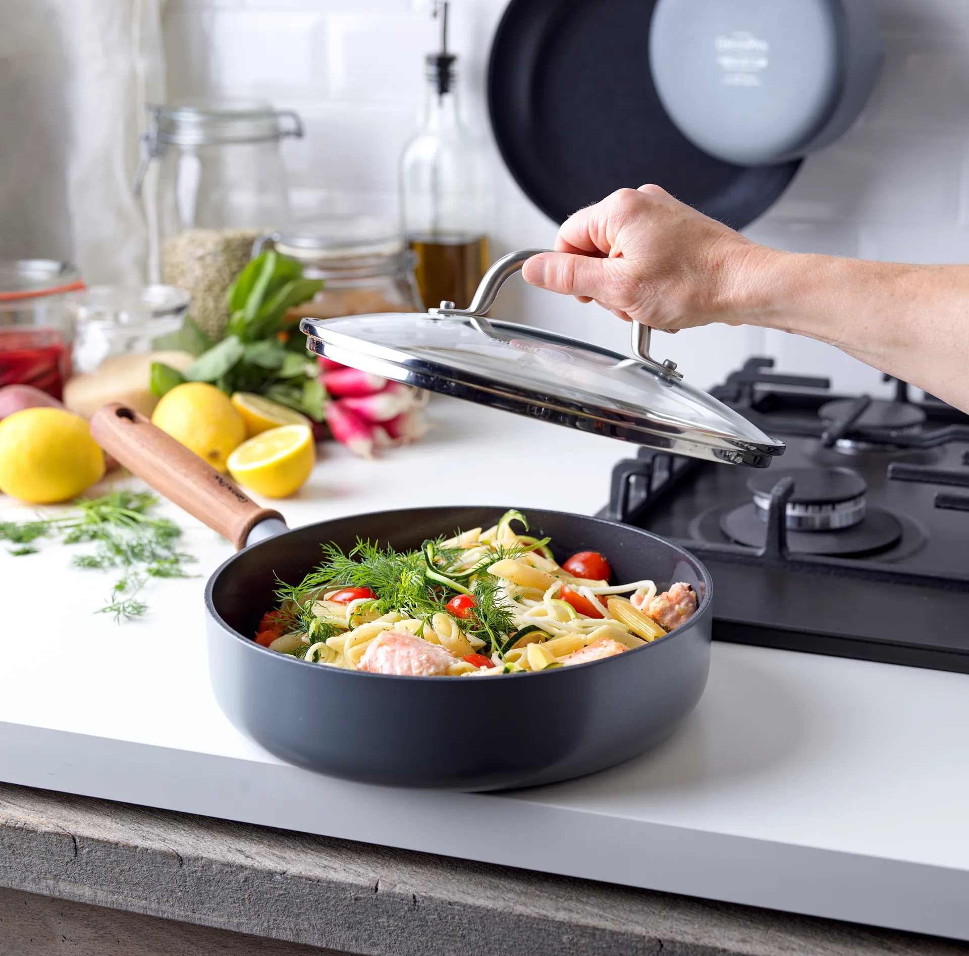 Mayflower Pro gryt- och stekpanneset, 9 delar GreenPan