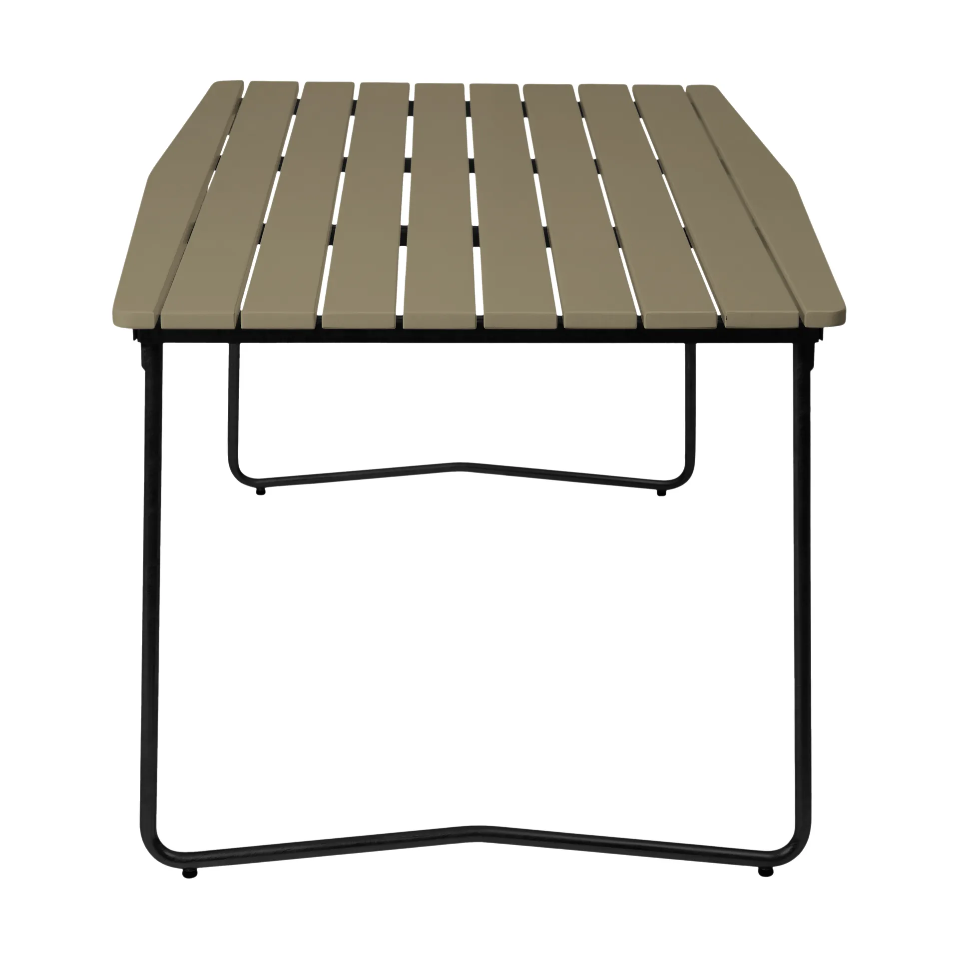 B31 matbord, 170x92 cm, Ljusgrön ek-svart Grythyttan Stålmöbler