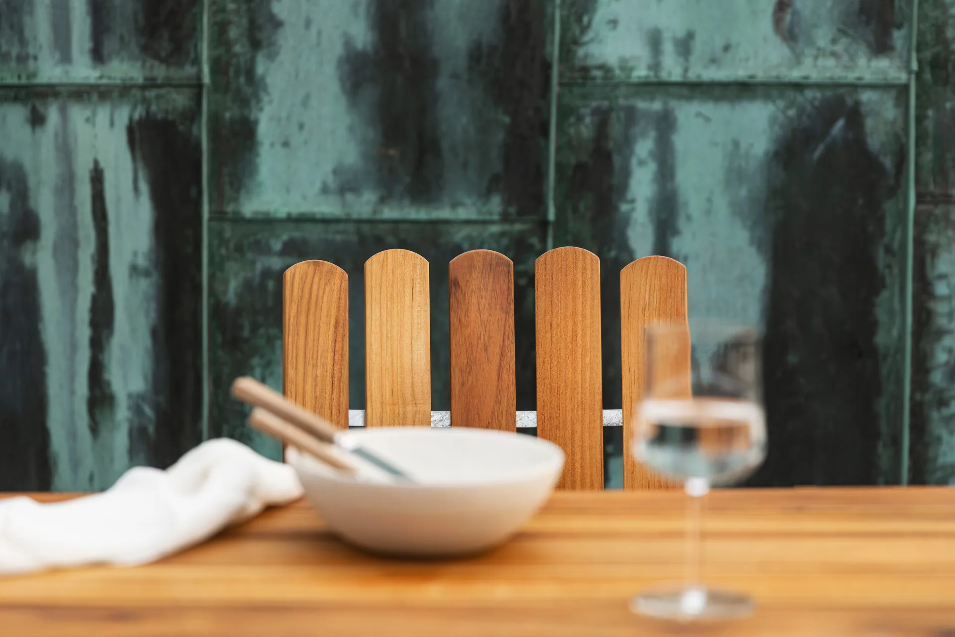 Grythyttan matgrupp teak B31 170cm + 6st A2 Grythyttan Stålmöbler