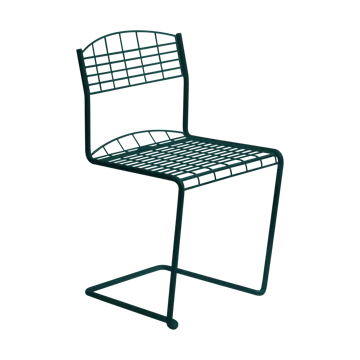 High Tech stol - Blågrön - Grythyttan Stålmöbler