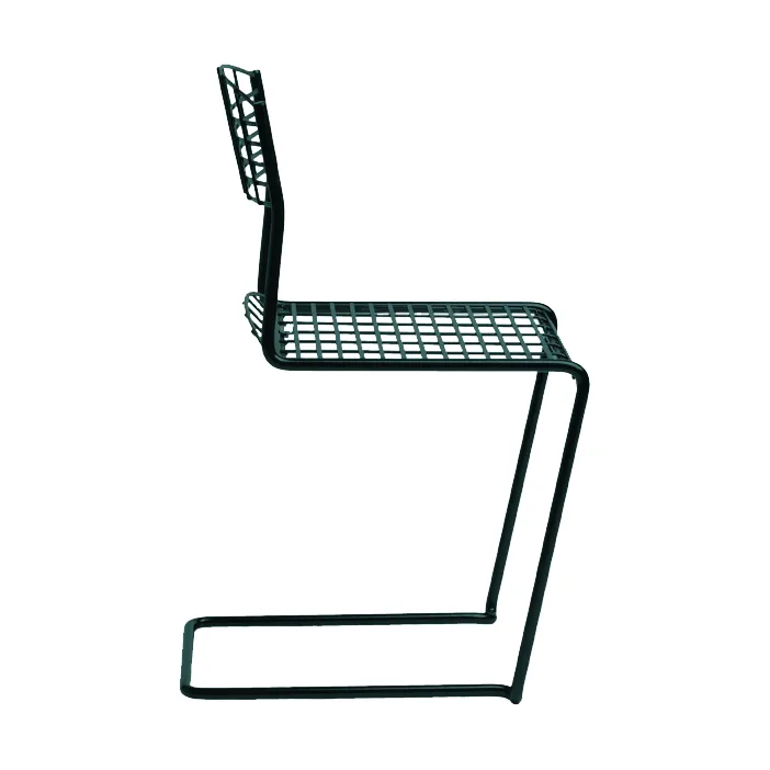 High Tech stol, Blågrön Grythyttan Stålmöbler