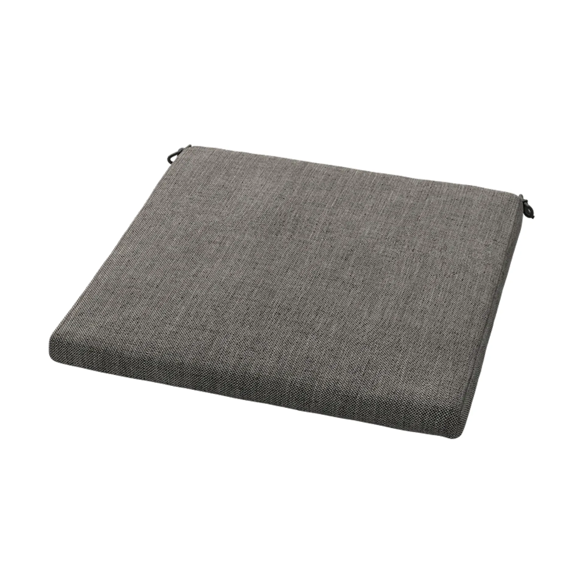 Stol 1 sittdyna, Black melange, 39x37 cm Grythyttan Stålmöbler