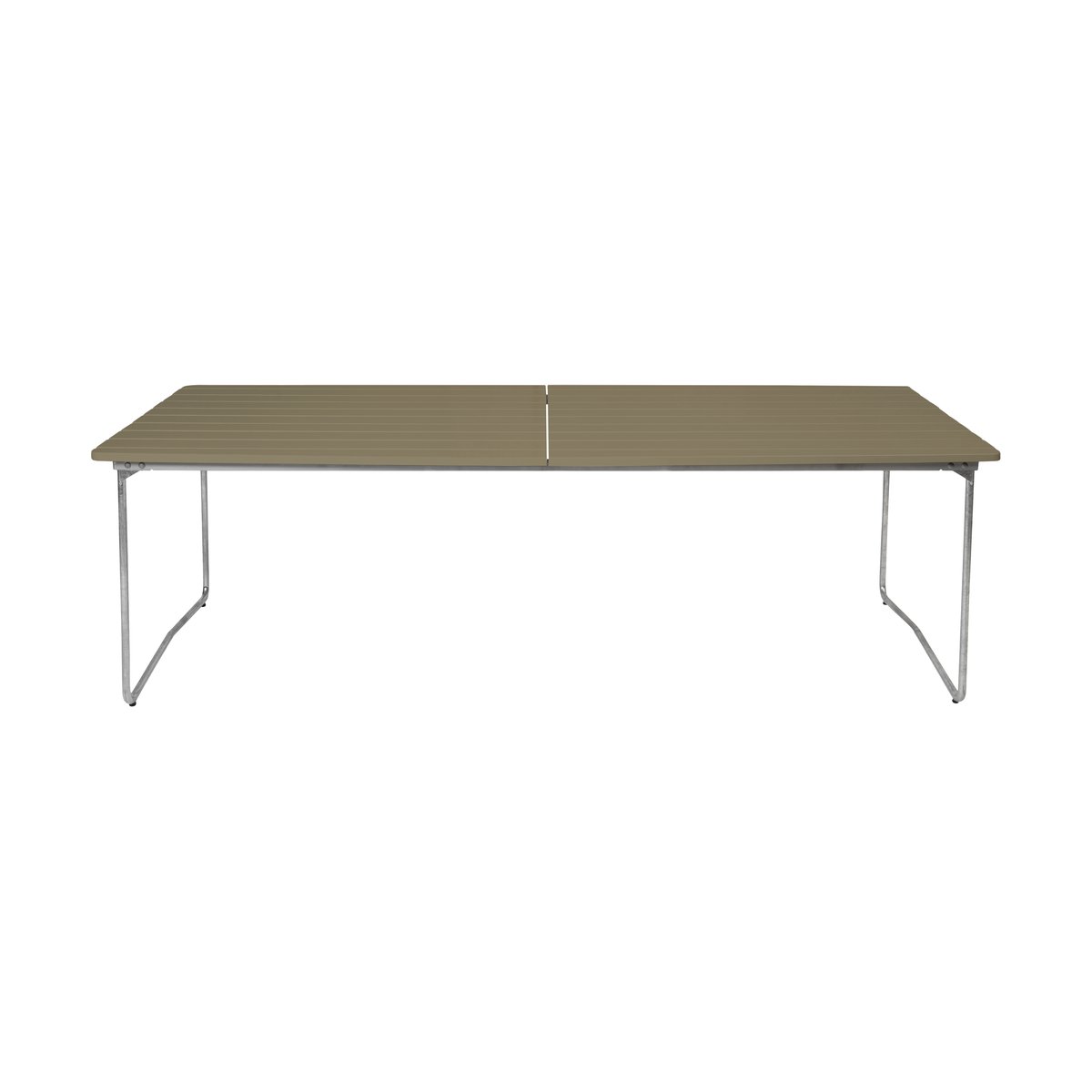 Grythyttan Stålmöbler Table B31 matbord 230 cm Ljusgrön ek-galvaniserad stål