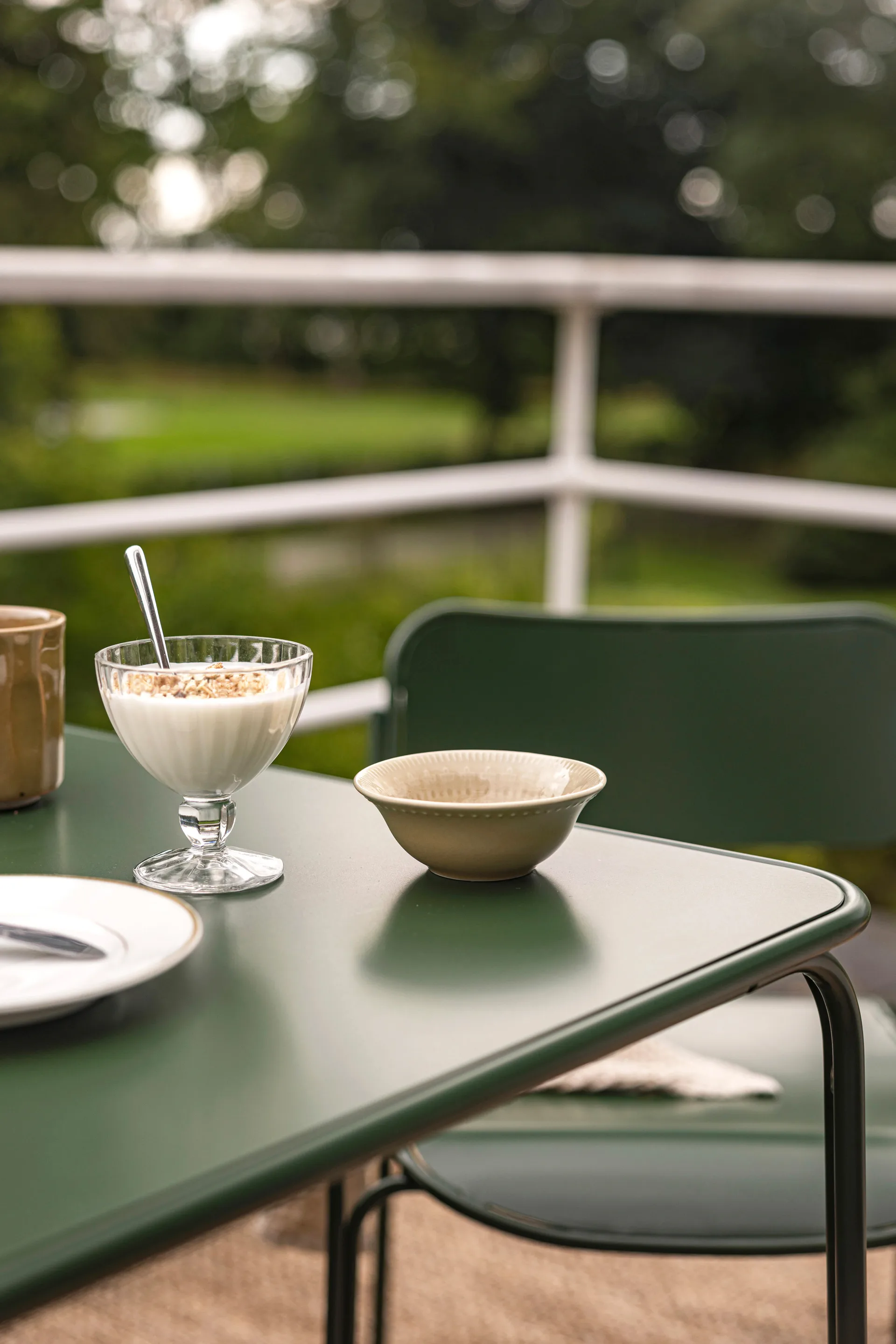 Table Libelle bord 70x70 cm, Grön Grythyttan Stålmöbler