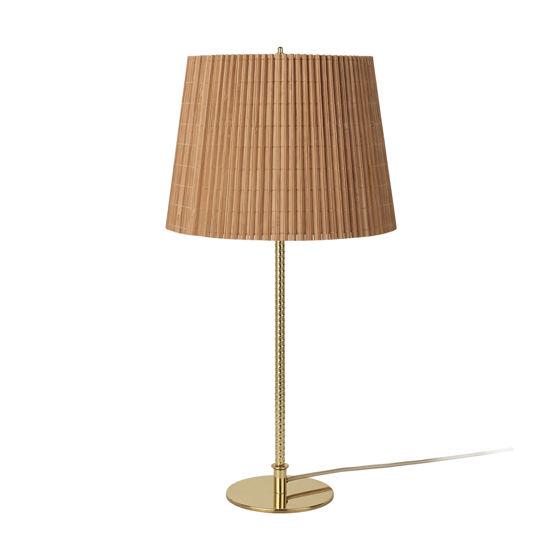 9205 bordslampa, Bambu-mässing GUBI