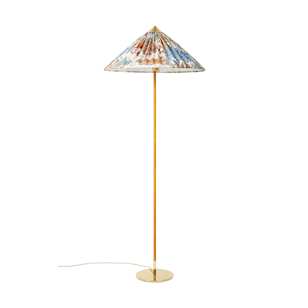 GUBI 9602 golvlampa Mässing-pierre frey | Skandinavisk Design | Golvlampor | Multi