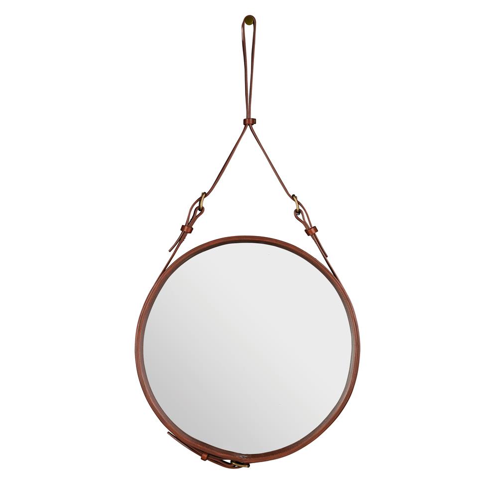 Adnet Circulaire spegel S brun