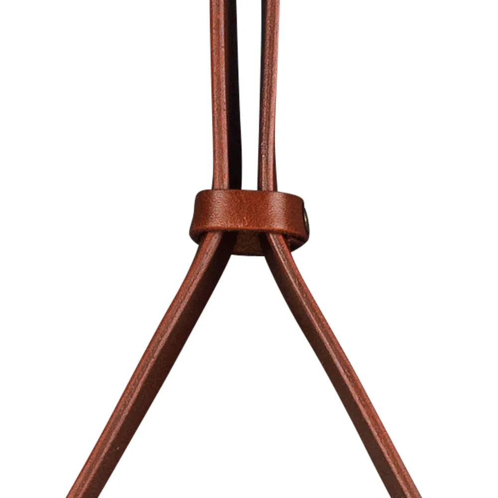 Adnet rund spegel, black, large GUBI