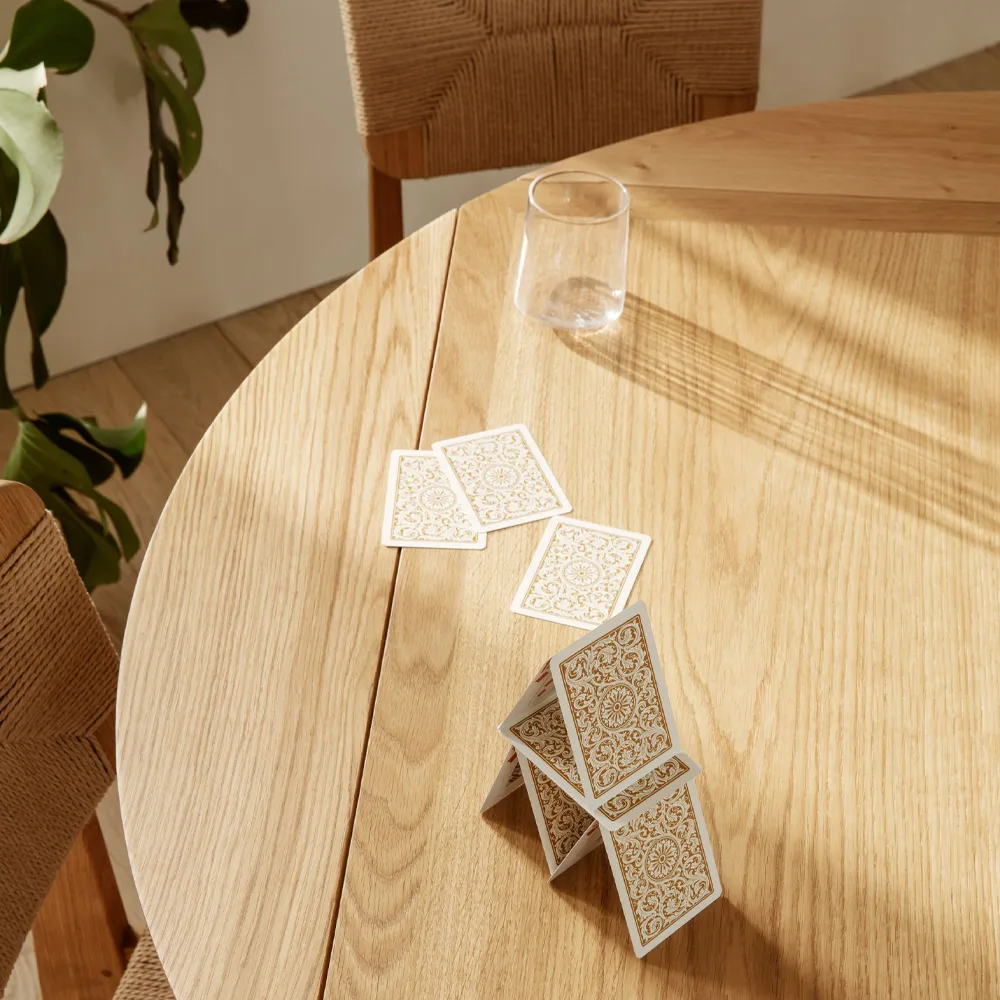 B-Table matbord, american walnut GUBI