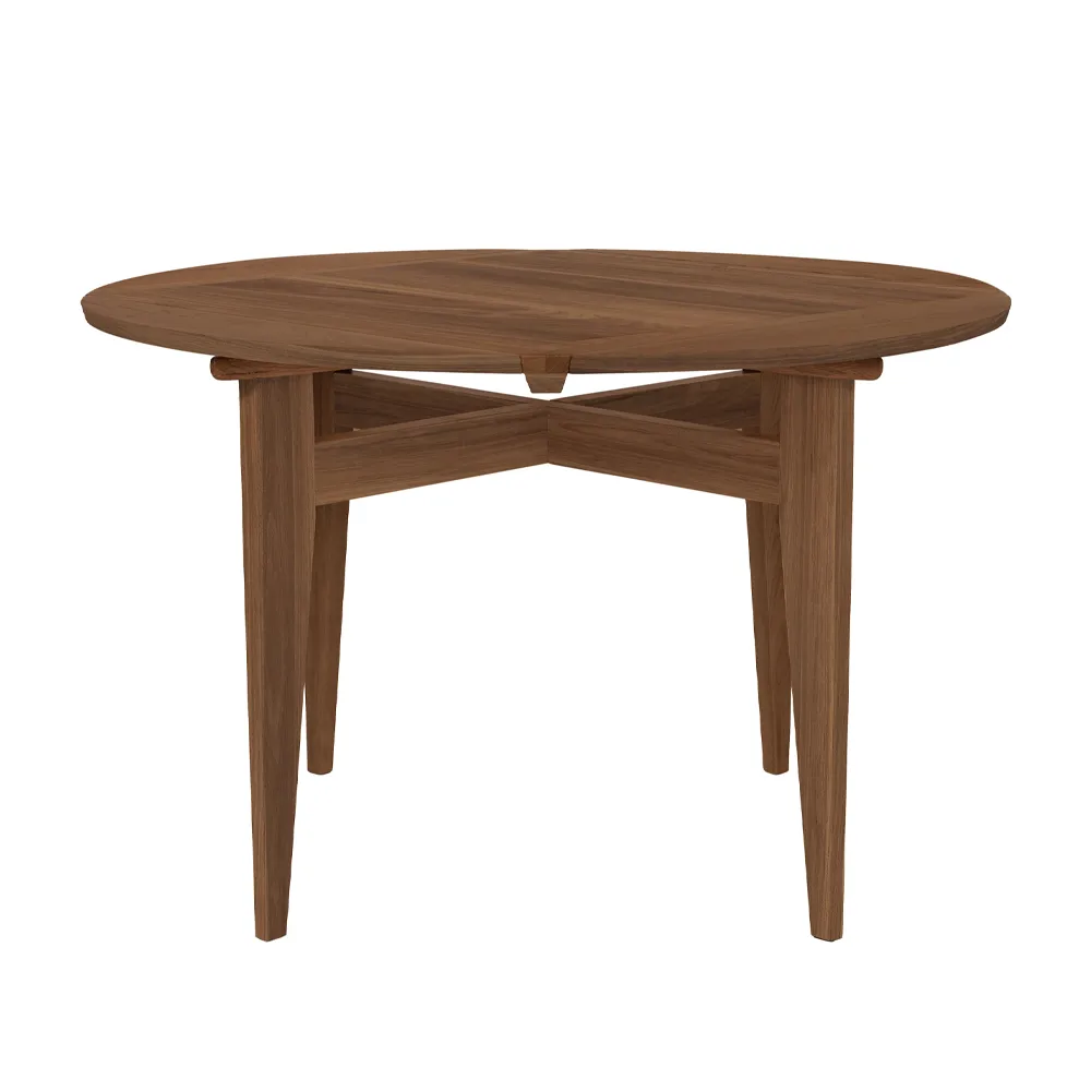 B-Table matbord, american walnut GUBI