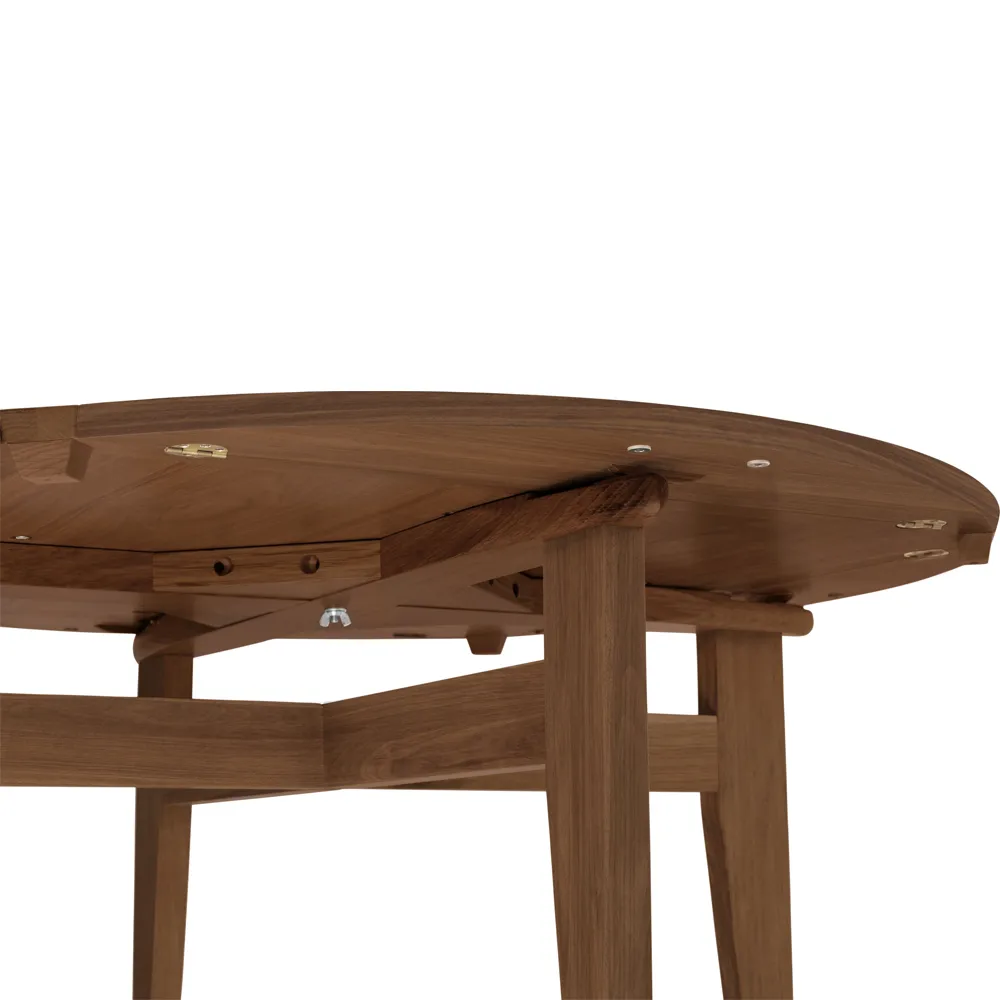 B-Table matbord, american walnut GUBI