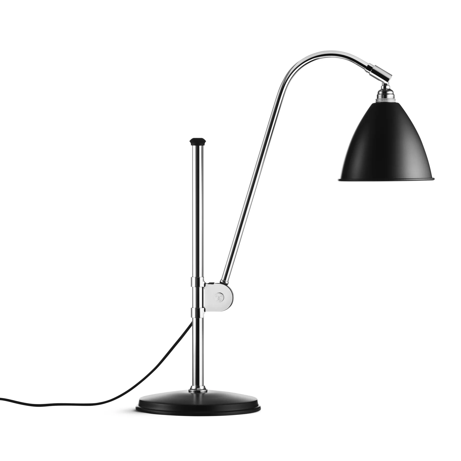 Bestlite BL1 bordslampa, svart-krom GUBI