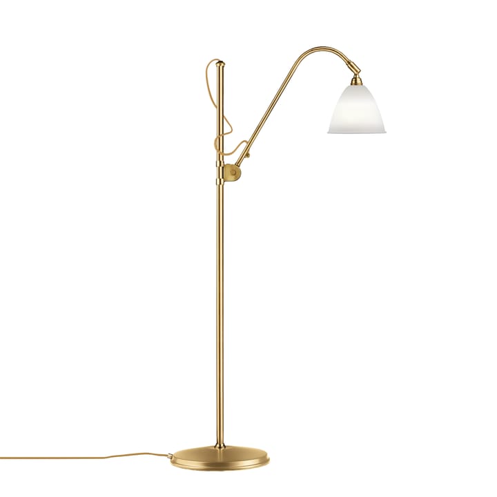 Bestlite BL3S golvlampa - Bone china-brass - GUBI