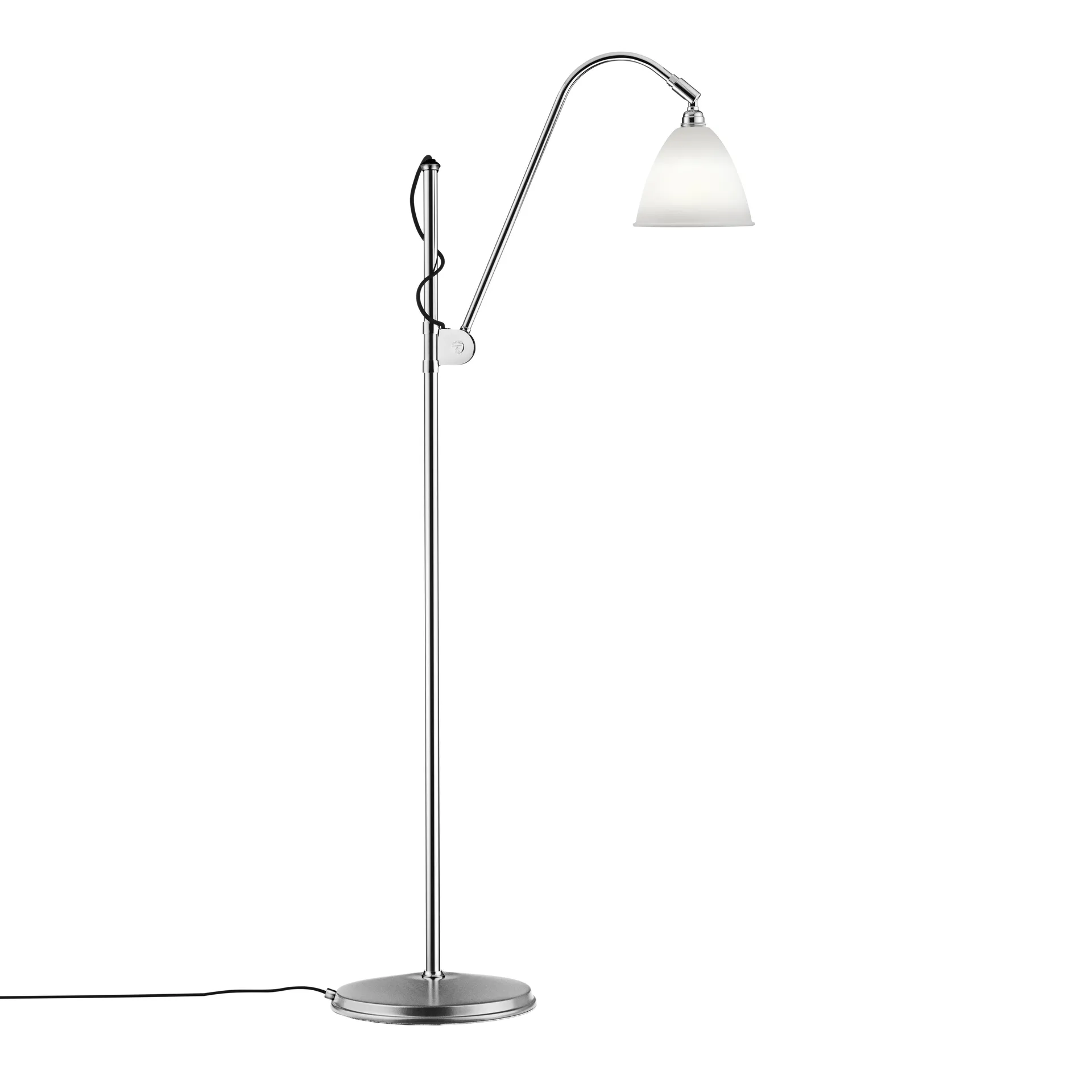 Bestlite BL3S golvlampa, Bone china-chrome GUBI