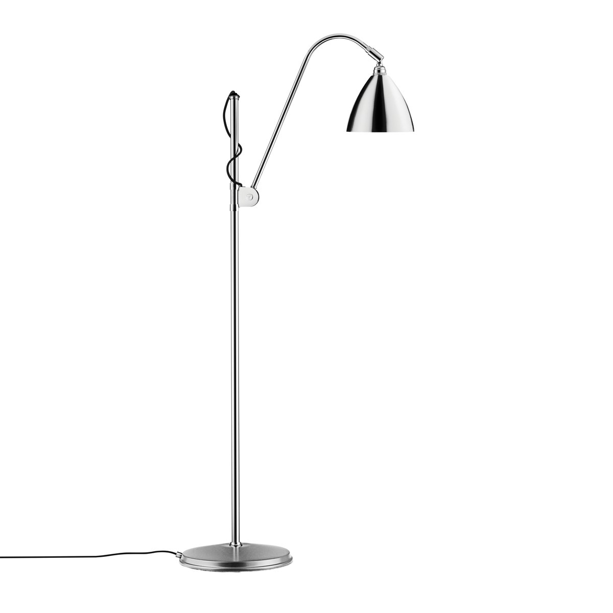 GUBI Bestlite BL3S golvlampa Krom | Skandinavisk Design | Golvlampor | Silverfärgad