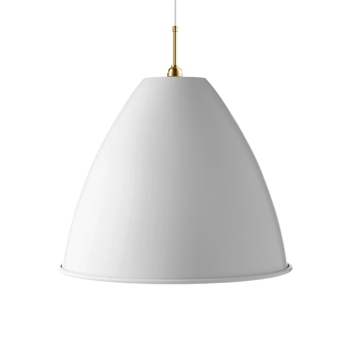 Bestlite BL9 XL Pendel - matt white, mässing - GUBI