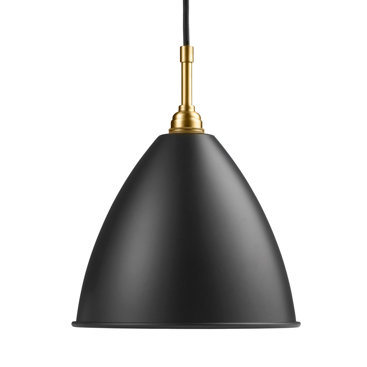GUBI Bestlite BL9L lampa kolsvart-mässing | Skandinavisk Design | Taklampor & Pendlar | Svart