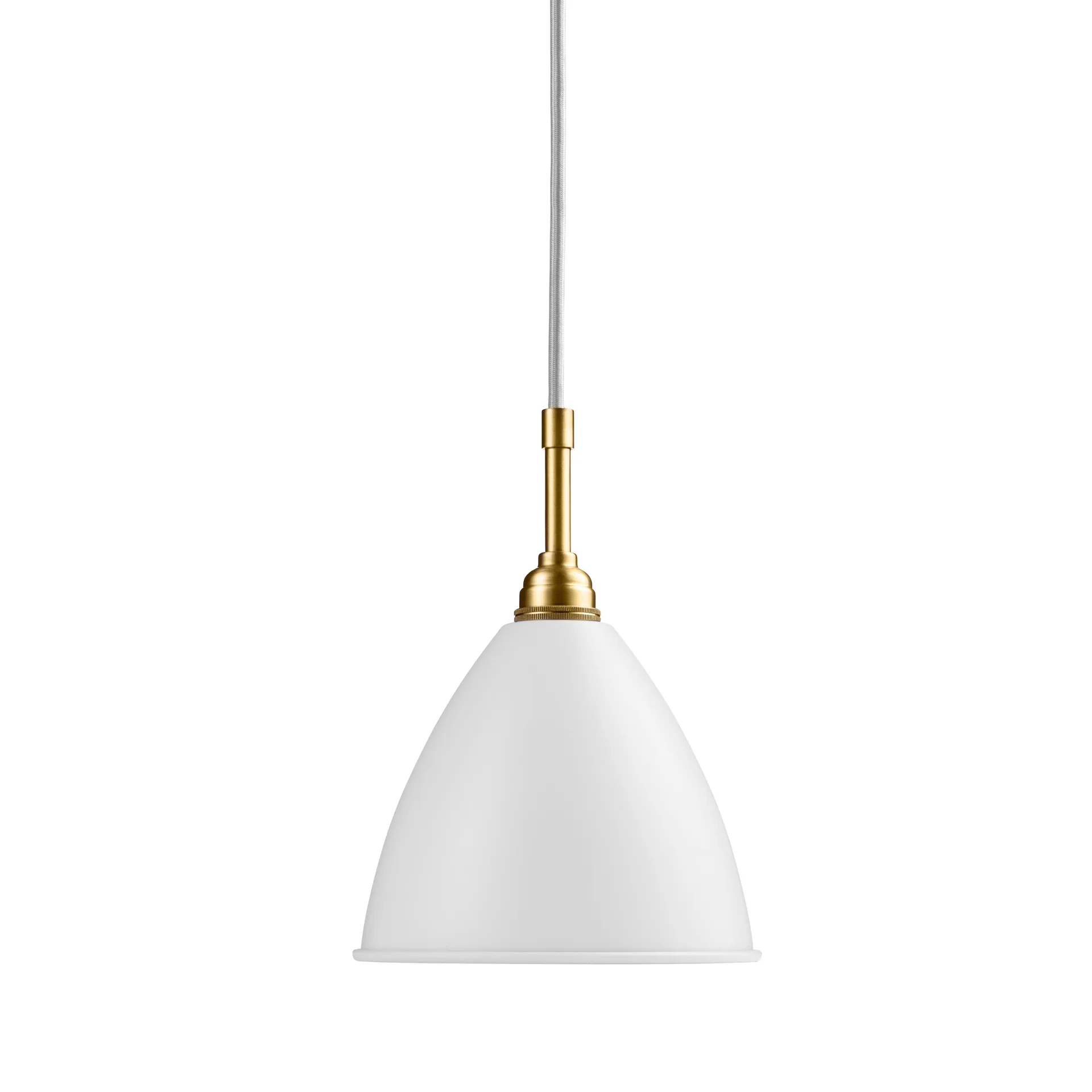 Bestlite BL9S lampa, matt vit-mässing GUBI