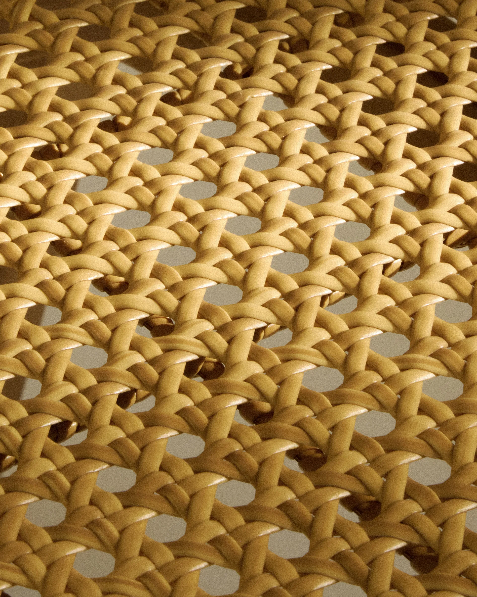 C-chair Outdoor stol, All french cane-natural teak GUBI