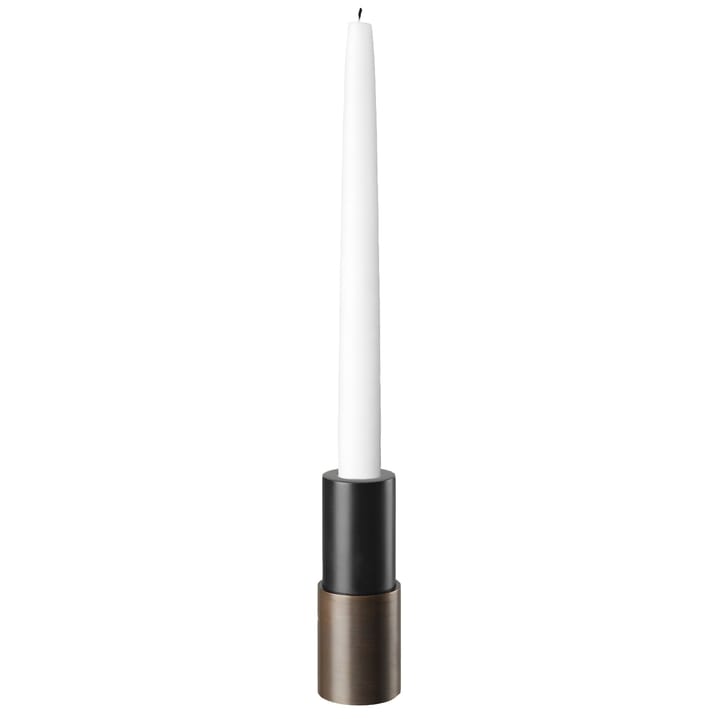 Candlestick ljusstake 12 cm, Antique brass GUBI