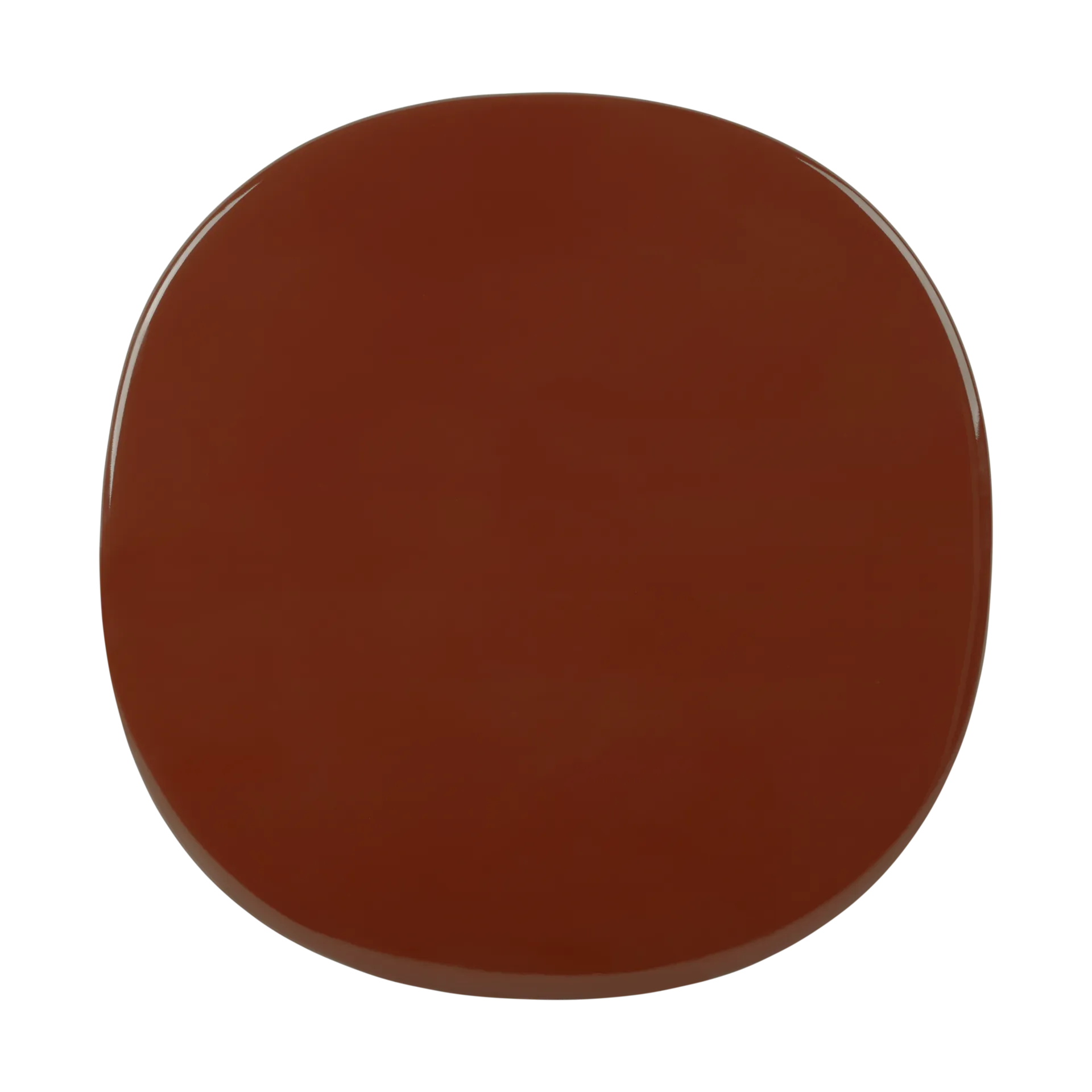Carmel Bistro loungebord 75x75 cm, Rock red-black semi matt GUBI