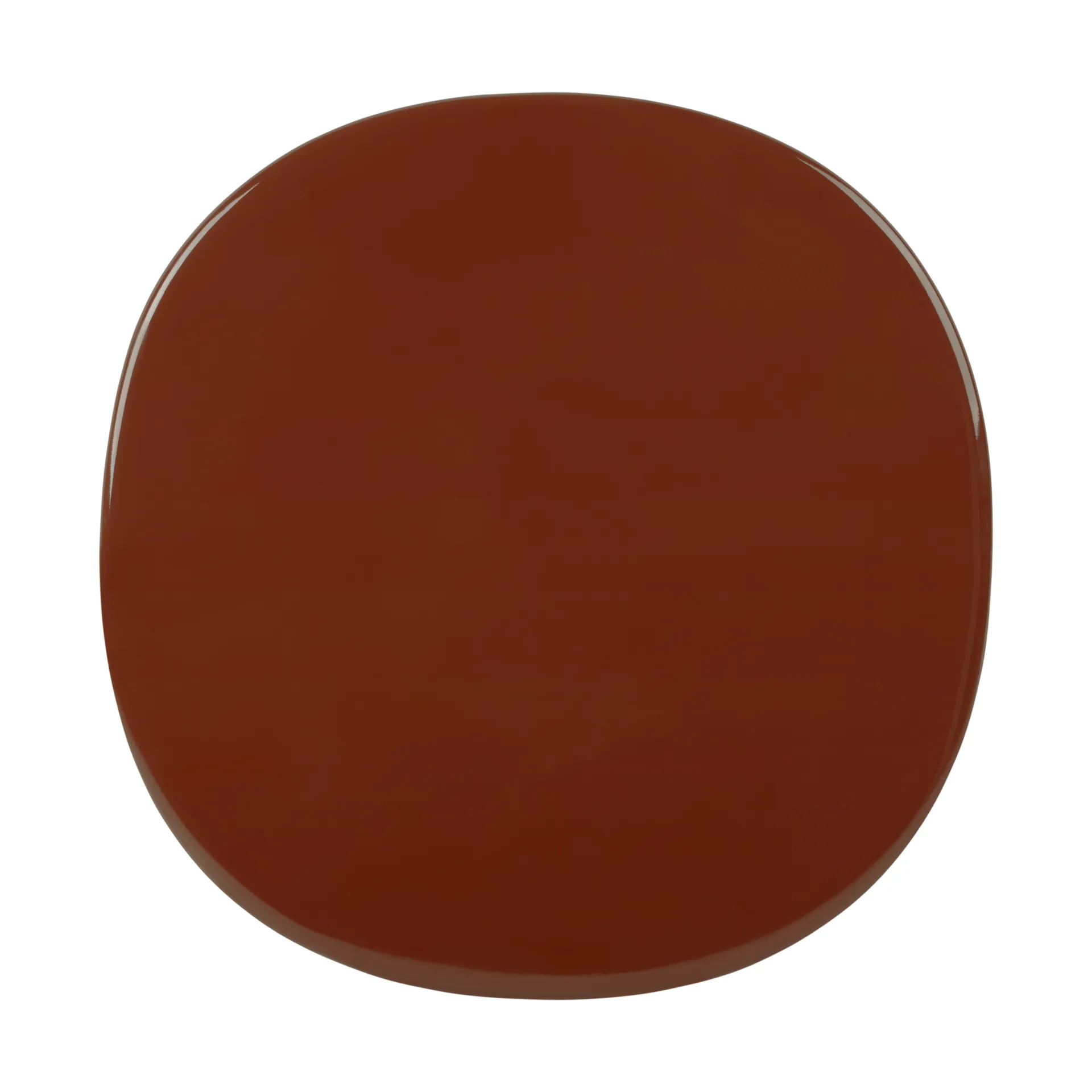 Carmel Bistro matbord 75x75 cm, Rock red-black semi matt GUBI