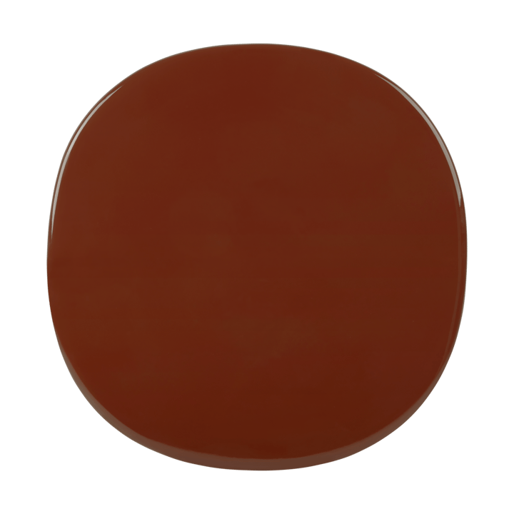 Carmel Bistro matbord 75x75 cm, Rock red-black semi matt GUBI