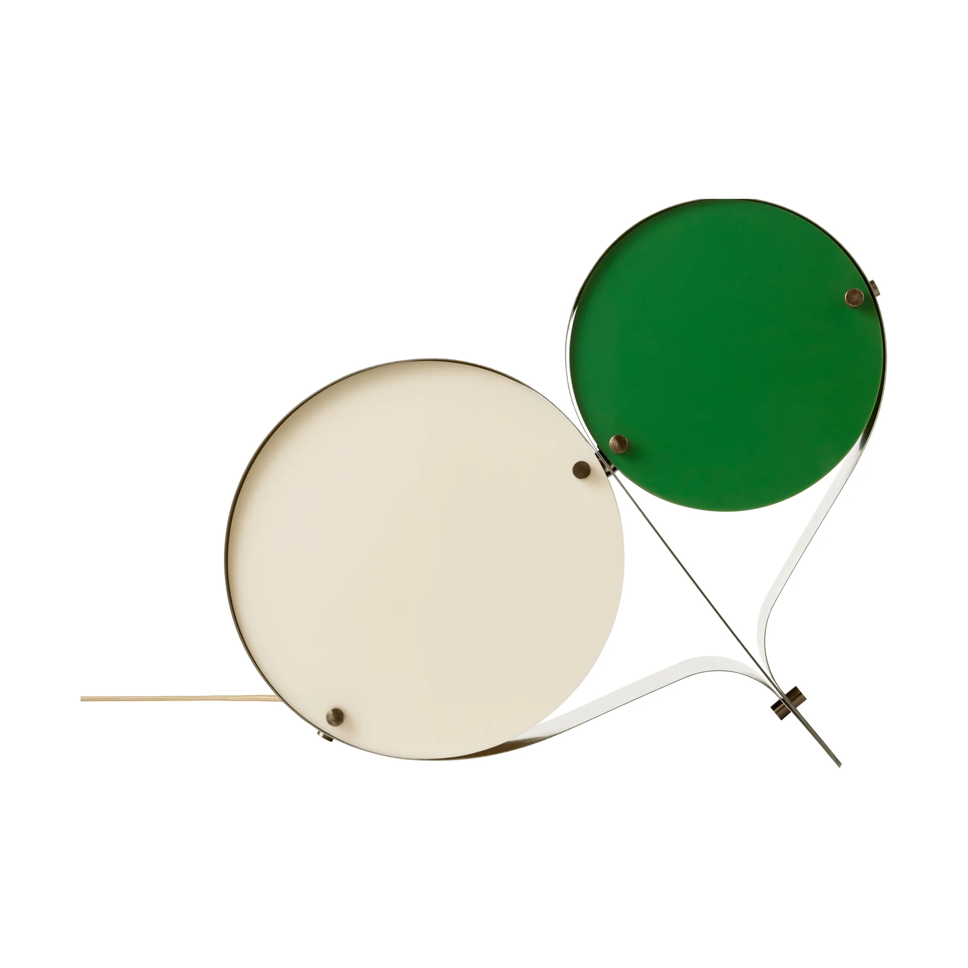 Coppia bordslampa, Ivory & clover GUBI