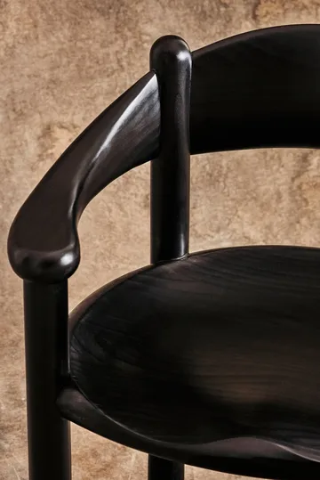Daumiller karmstol - Brown-black pine - GUBI