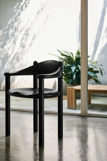 Daumiller karmstol - Brown-black pine - GUBI