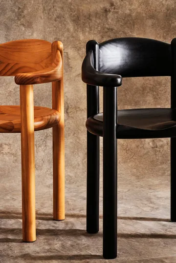 Daumiller karmstol - Brown-black pine - GUBI